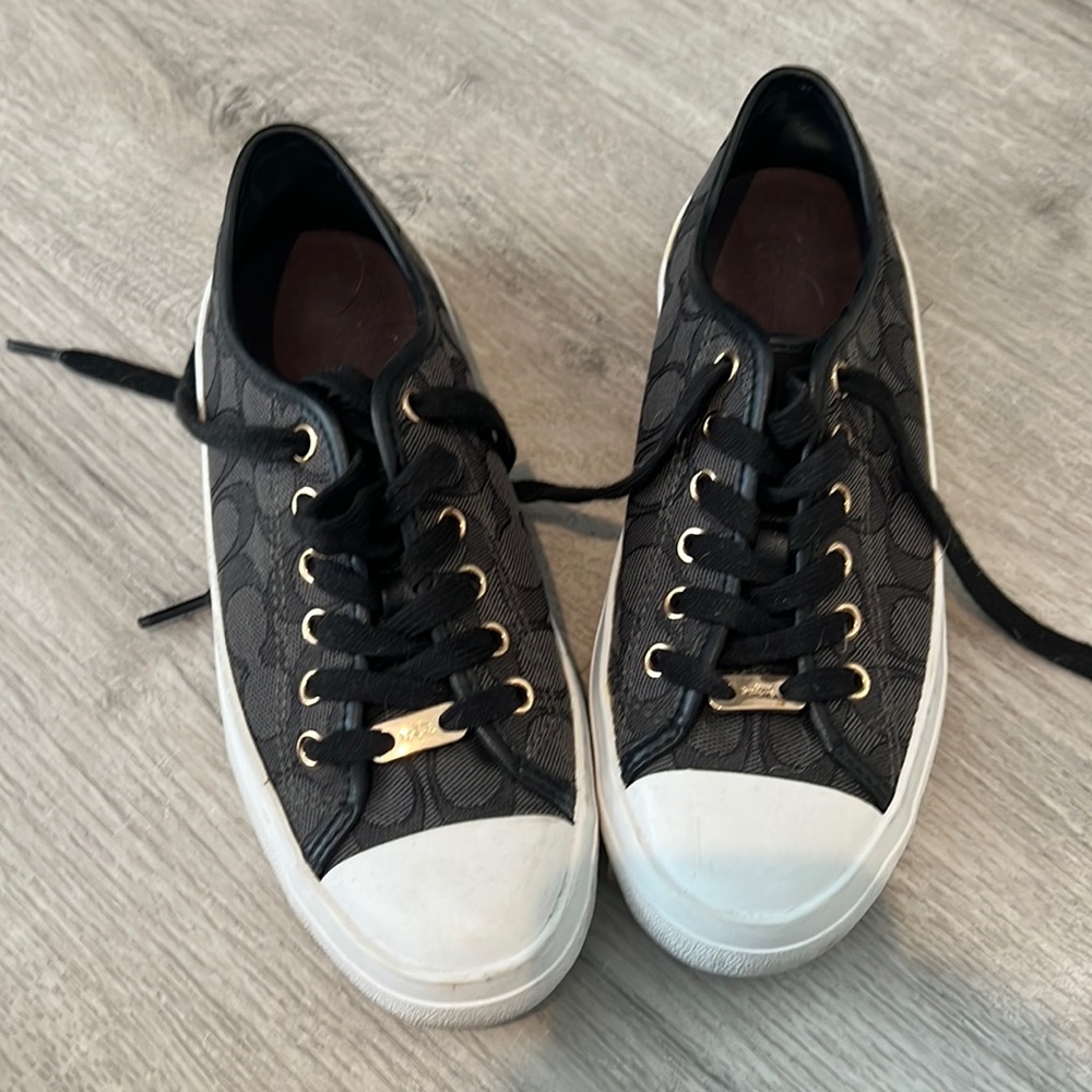 Coach logo sneakers